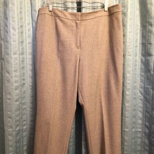 Kasper Brown Lined Pants 14P